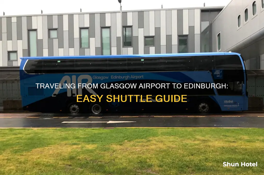 how to get to edinburgh from glasgow airport fhuttle