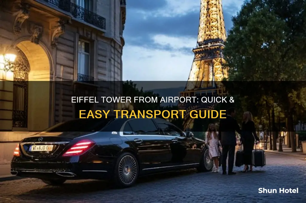 how to get to eiffel tower from airport