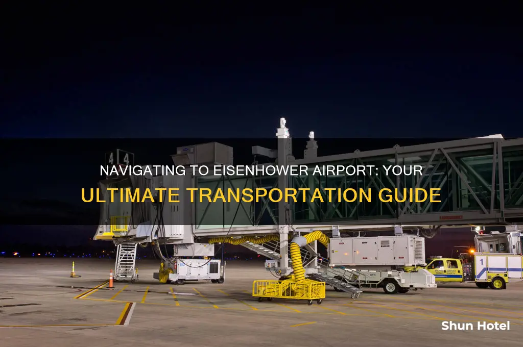 how to get to eisenhower airport