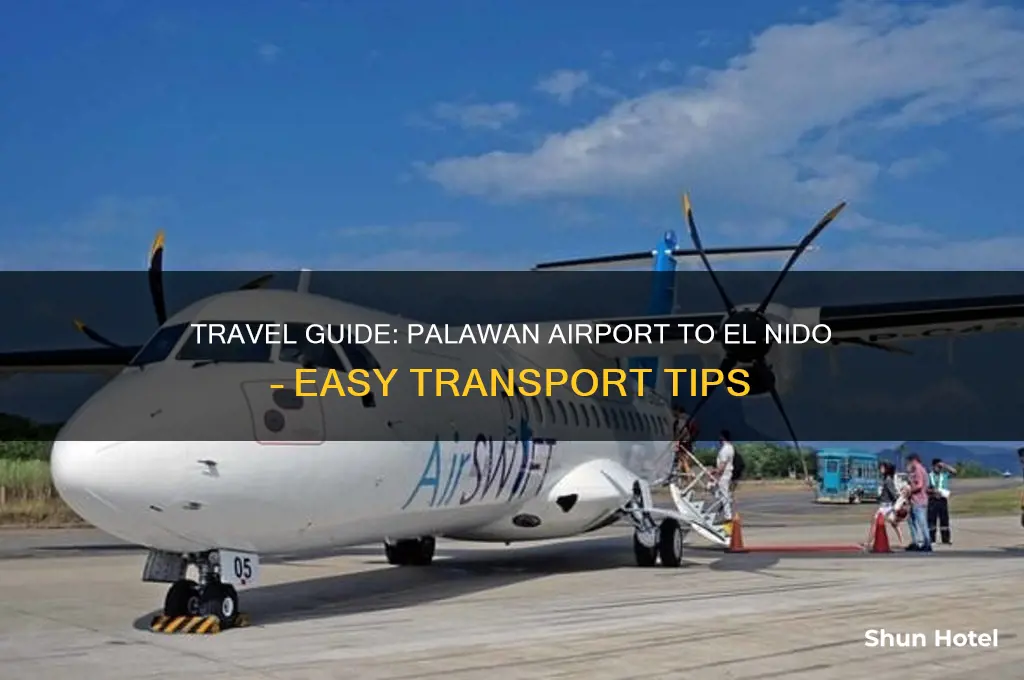 how to get to el nido from palawan airport
