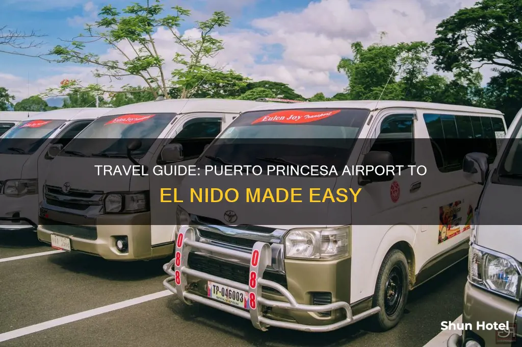 how to get to el nido from puerto princesa airport