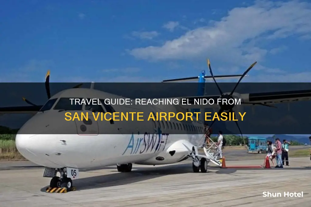 how to get to el nido from san vicente airport