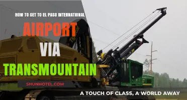 Transmountain Route Guide: Navigating to El Paso International Airport