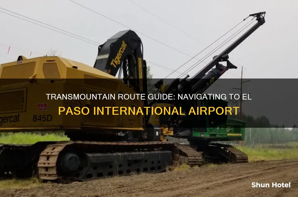 how to get to el paso international airport via transmountain