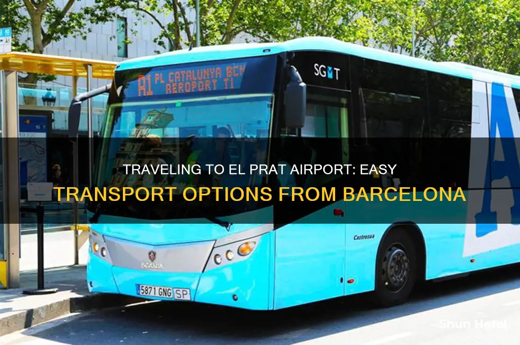 how to get to el prat airport from barcelona