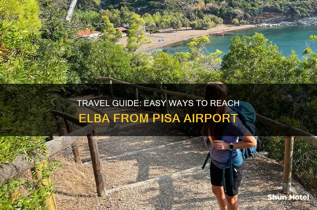 how to get to elba from pisa airport