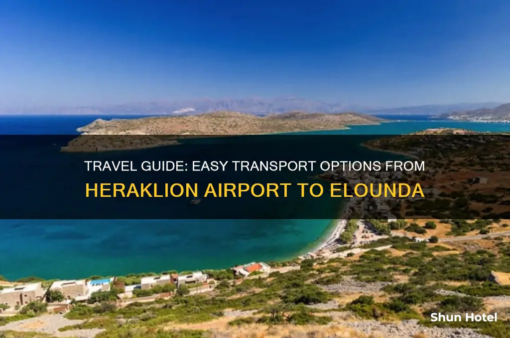 how to get to elounda from heraklion airport