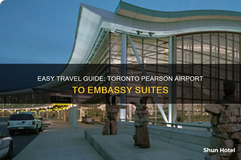 how to get to embassy suites from toronto pearson airport