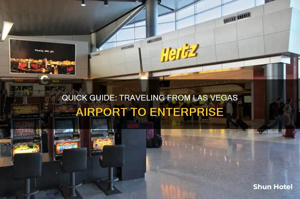 how to get to enterprise from las vegas airport