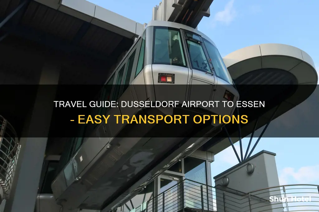 how to get to essen from dusseldorf airport