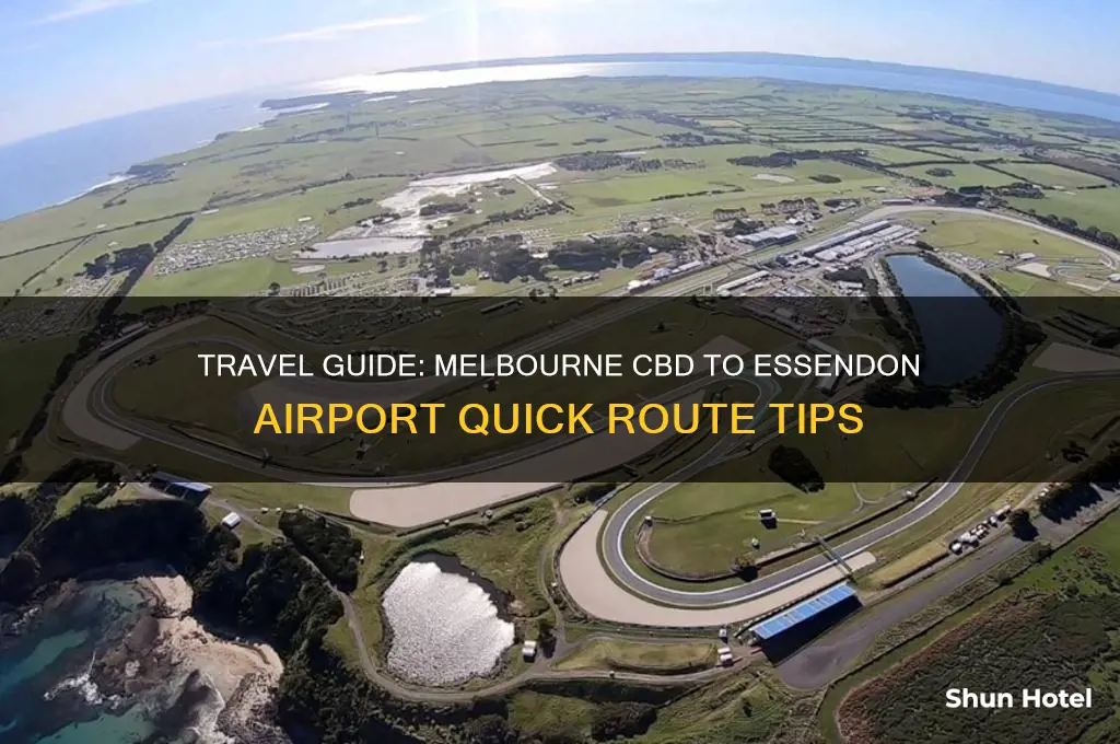 how to get to essendon airport from melbourne cbd