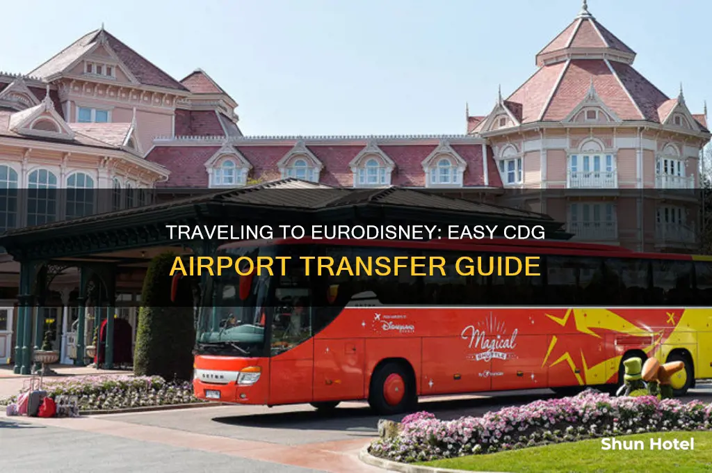 how to get to eurodisney from cdg airport