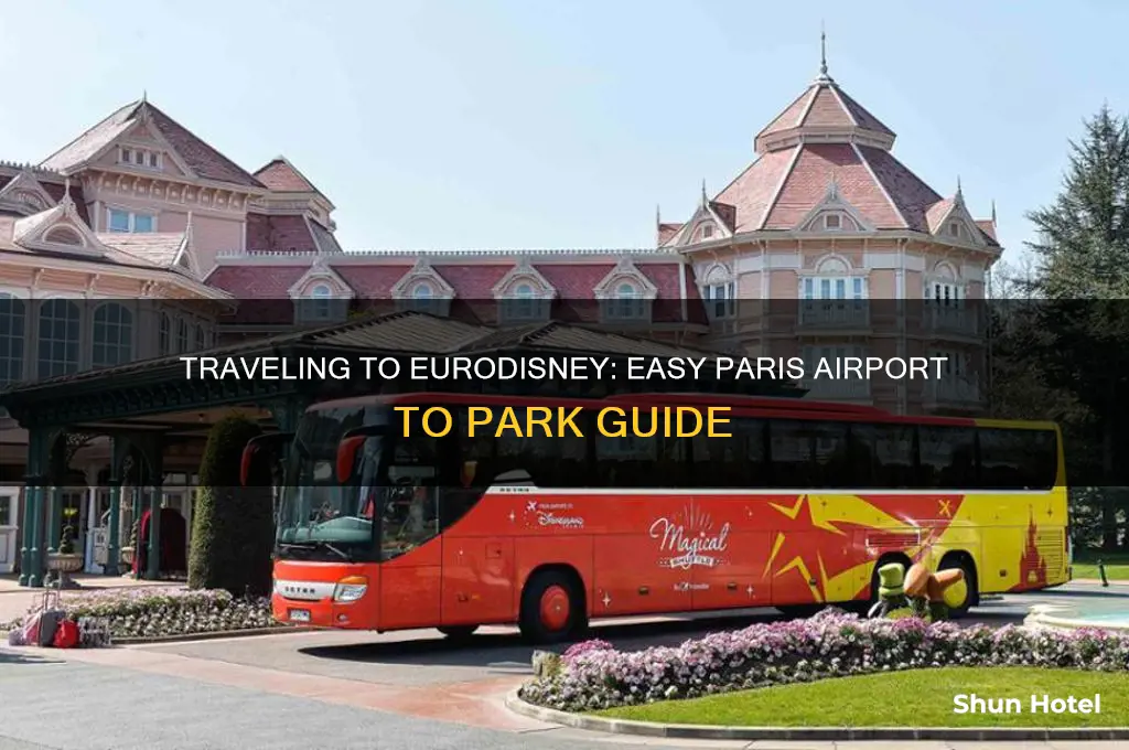 how to get to eurodisney from paris airport