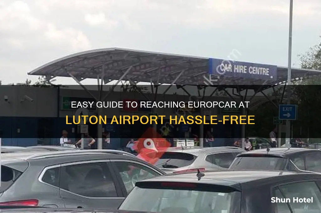 how to get to europcar luton airport