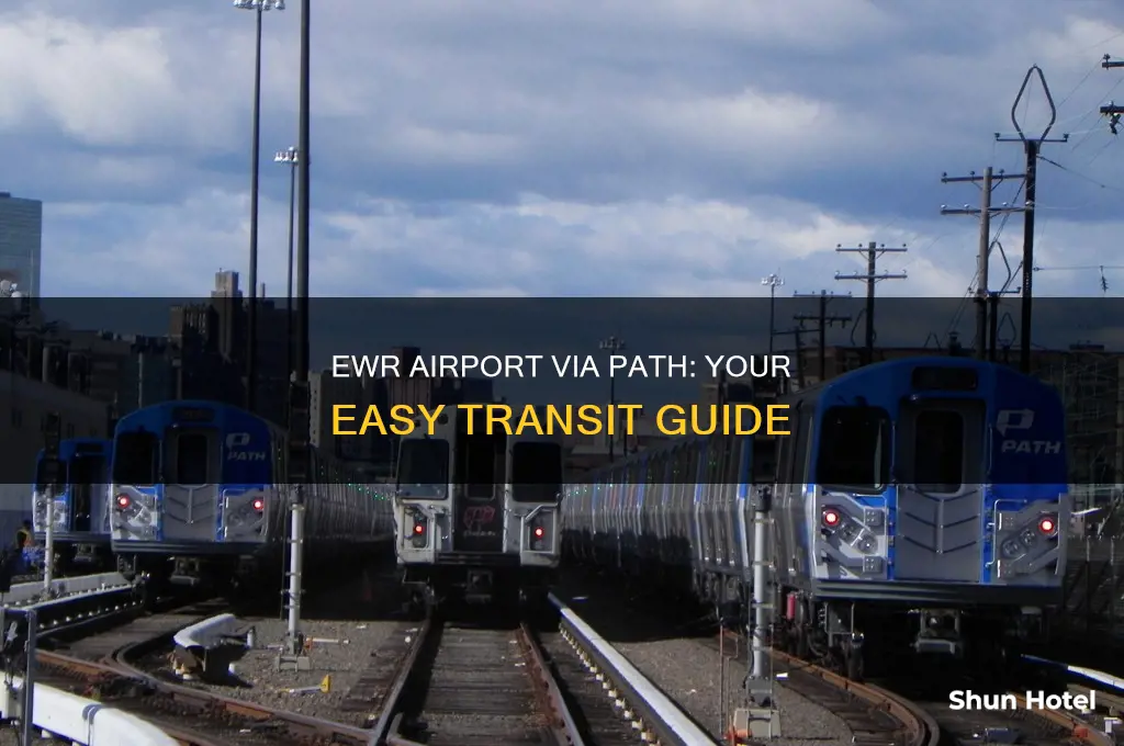 how to get to ewr airport via path