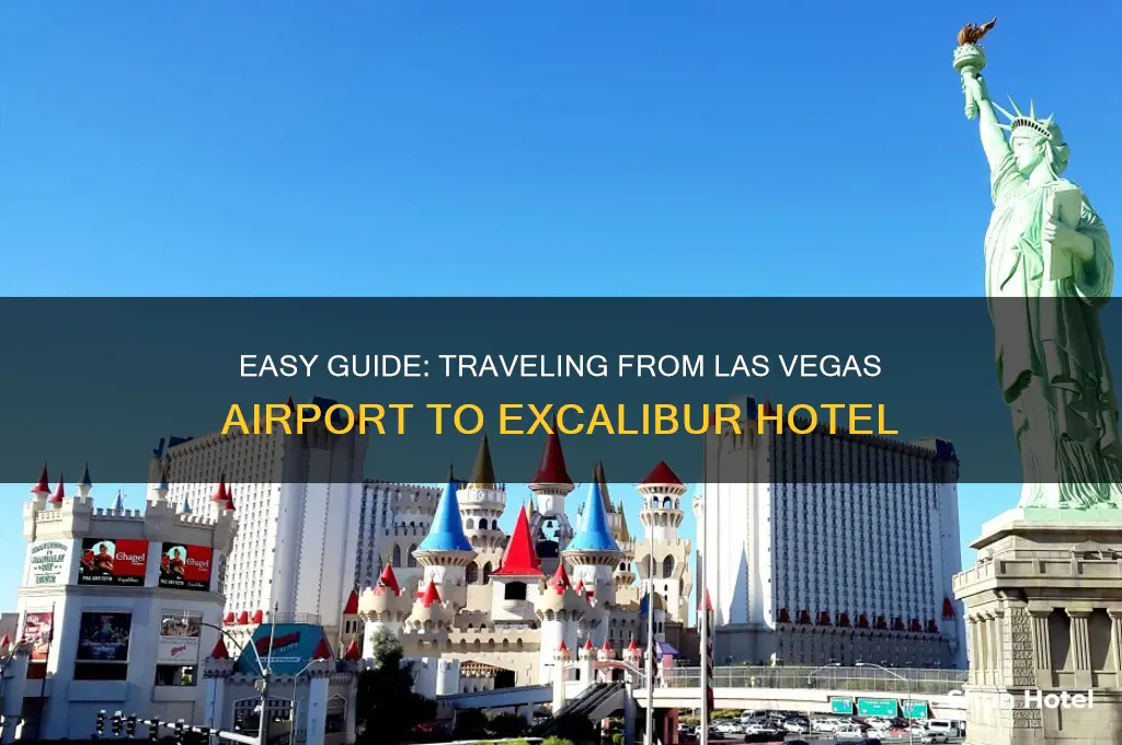 how to get to excalibur from airport