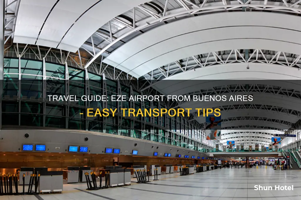 how to get to eze airport from buenos aires