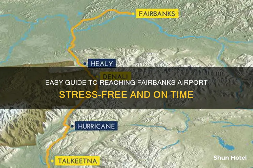how to get to fairbanks airport
