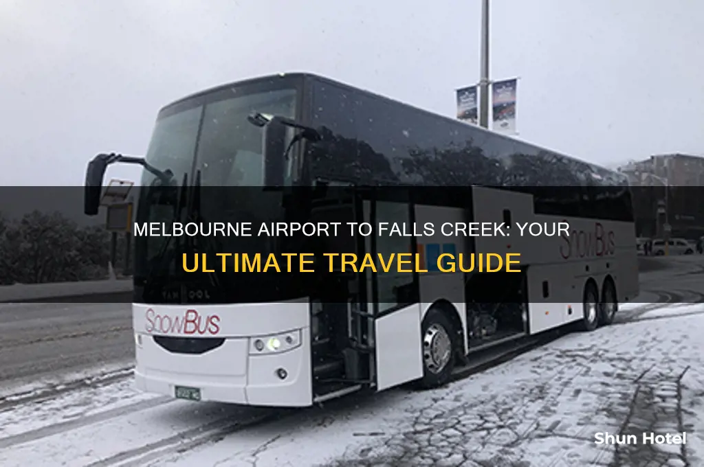 how to get to falls creek from melbourne airport