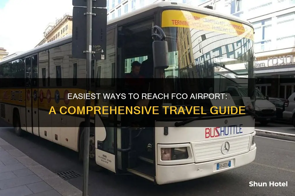 how to get to fco airport