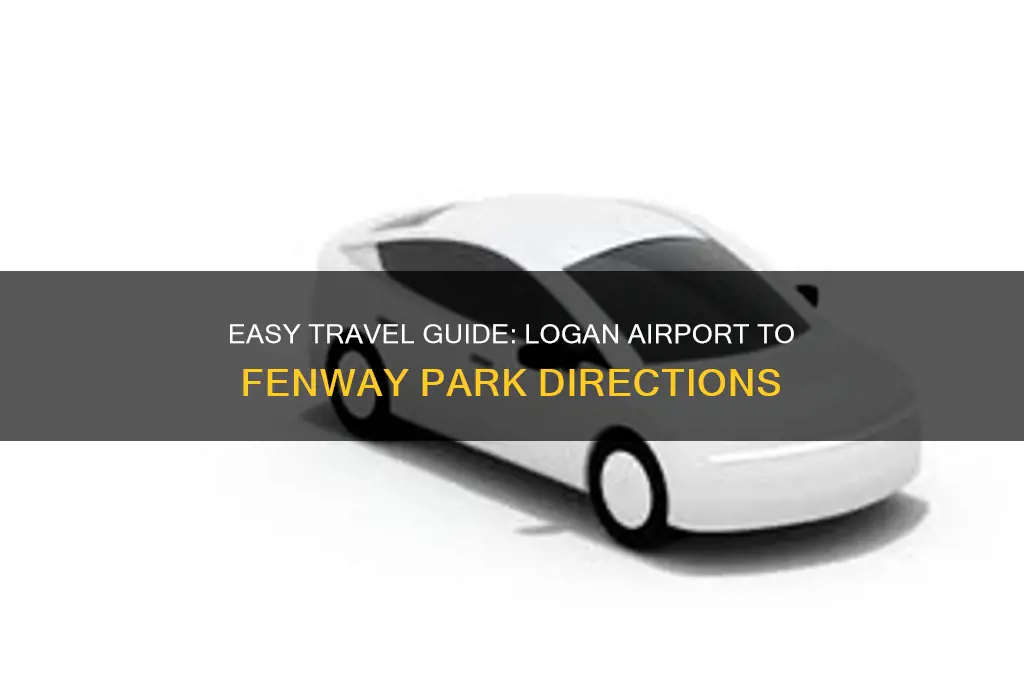how to get to fenway park from logan airport