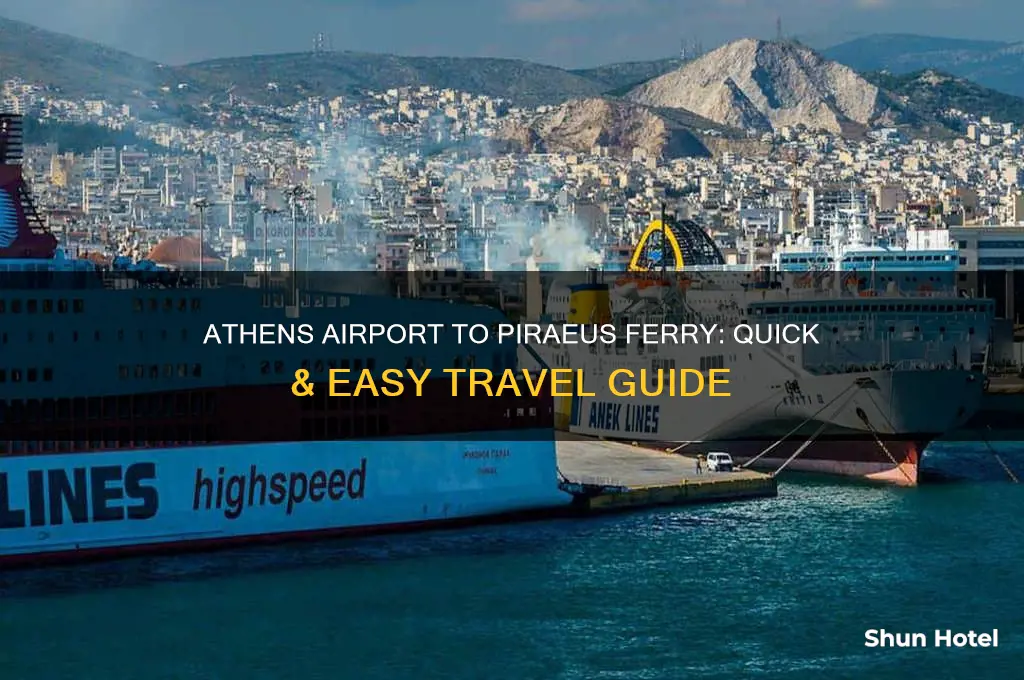 how to get to ferry in piraeus from athens airport