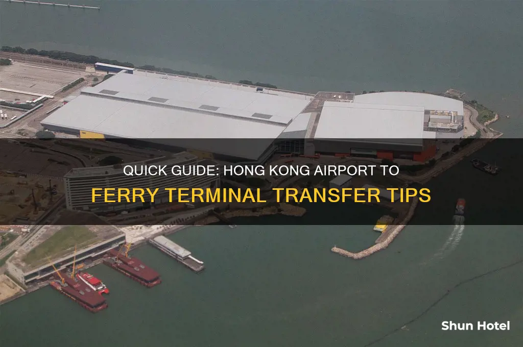 how to get to ferry terminal from hong kong airport
