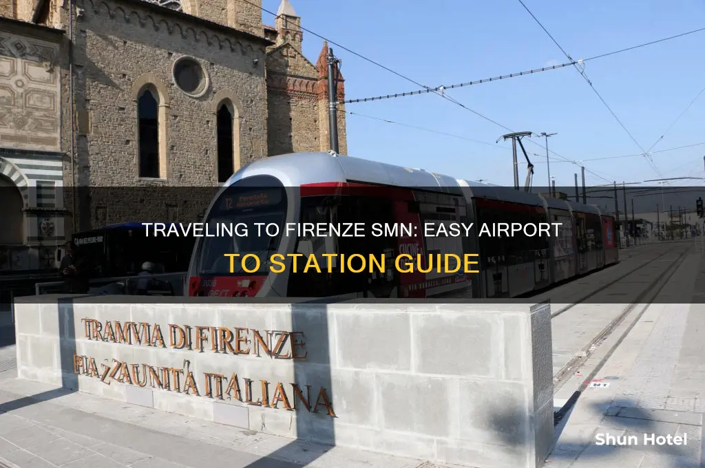 how to get to firenze smn from airport