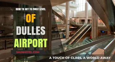 Navigating Dulles Airport: Easy Steps to Reach the First Level