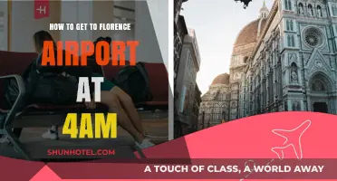 Early Morning Travel Guide: Reaching Florence Airport by 4 AM