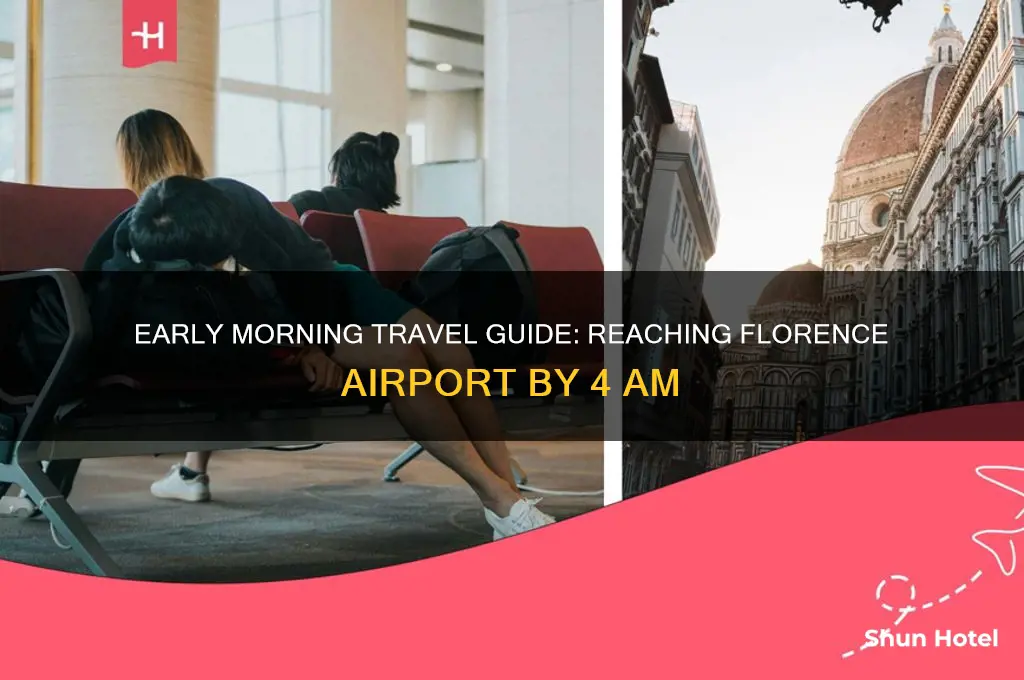 how to get to florence airport at 4am