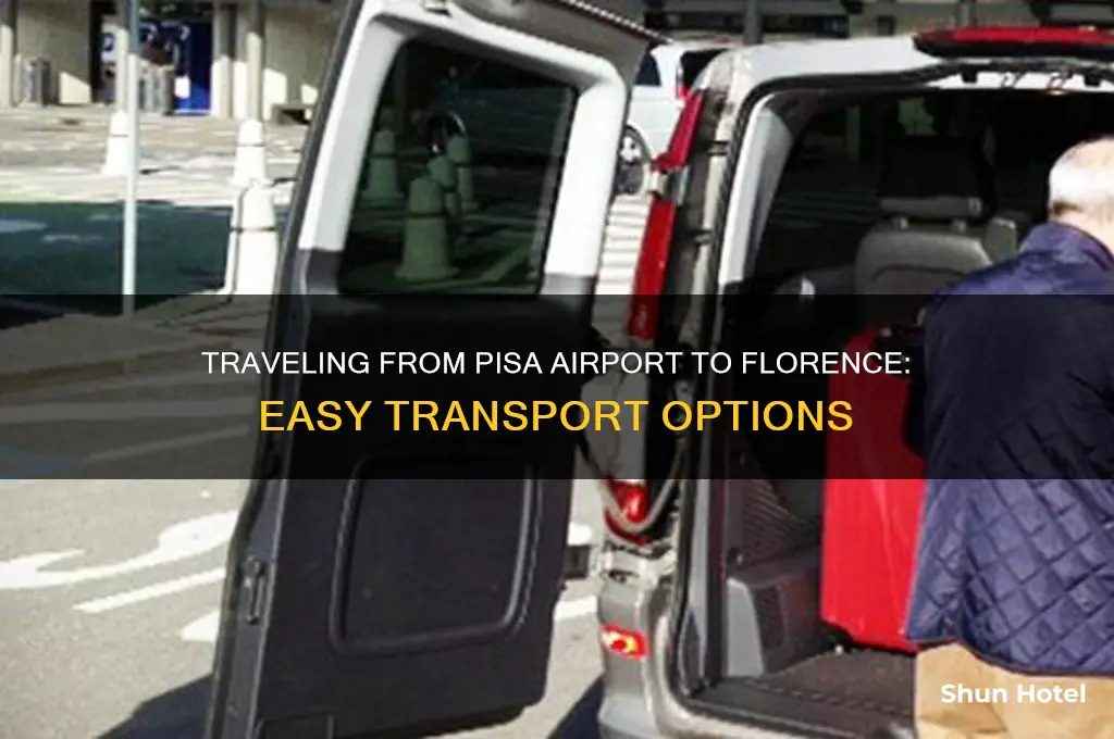 how to get to florence from pisa airport