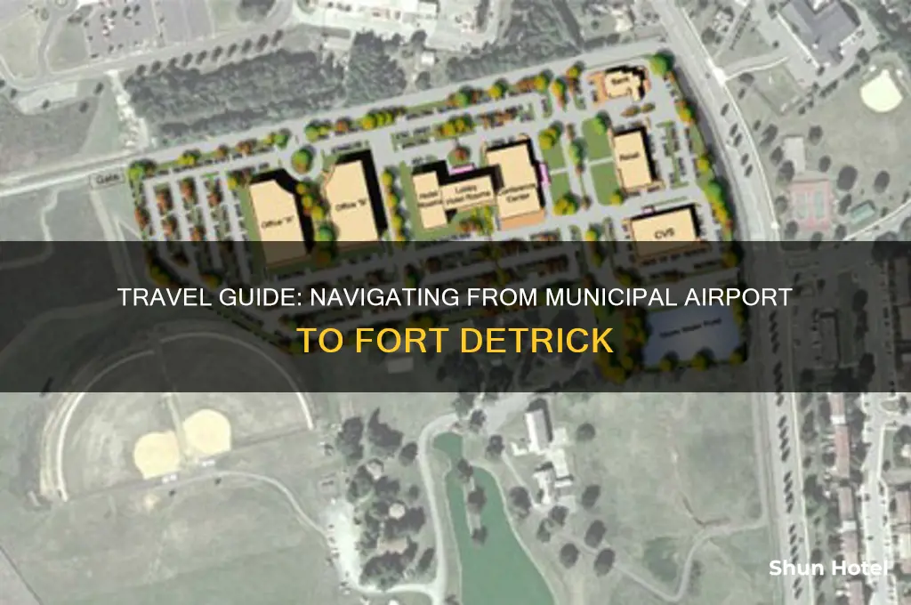 how to get to fort detrick from municipal airport