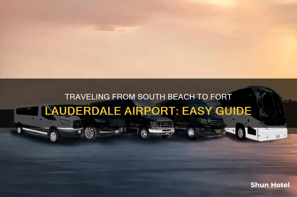 how to get to fort lauderdale airport from south beach