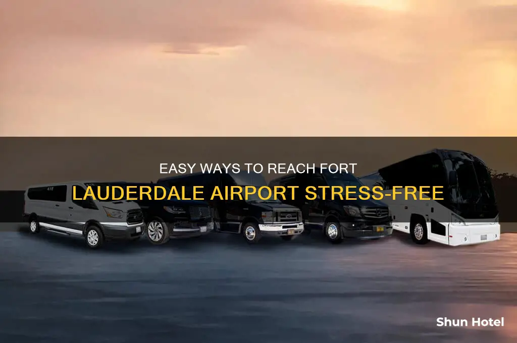 how to get to fort lauderdale airport