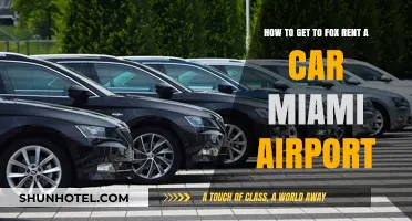 Easy Guide to Reaching Fox Rent a Car at Miami Airport