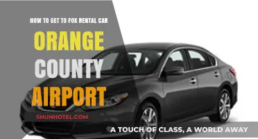 Easy Guide to Reaching Fox Rental Car at Orange County Airport