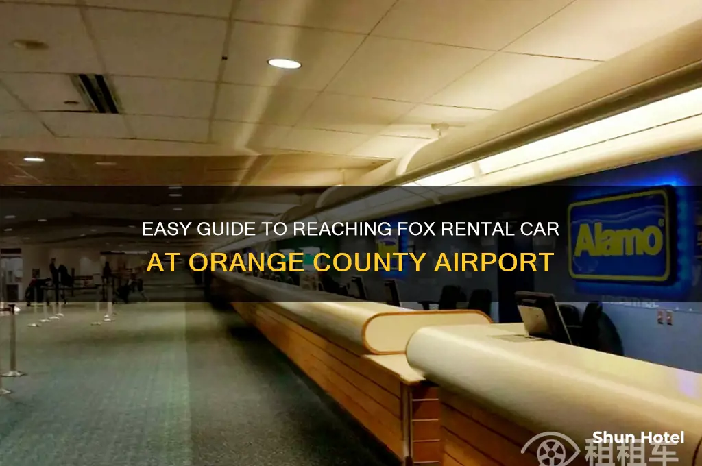 how to get to fox rental car orange county airport