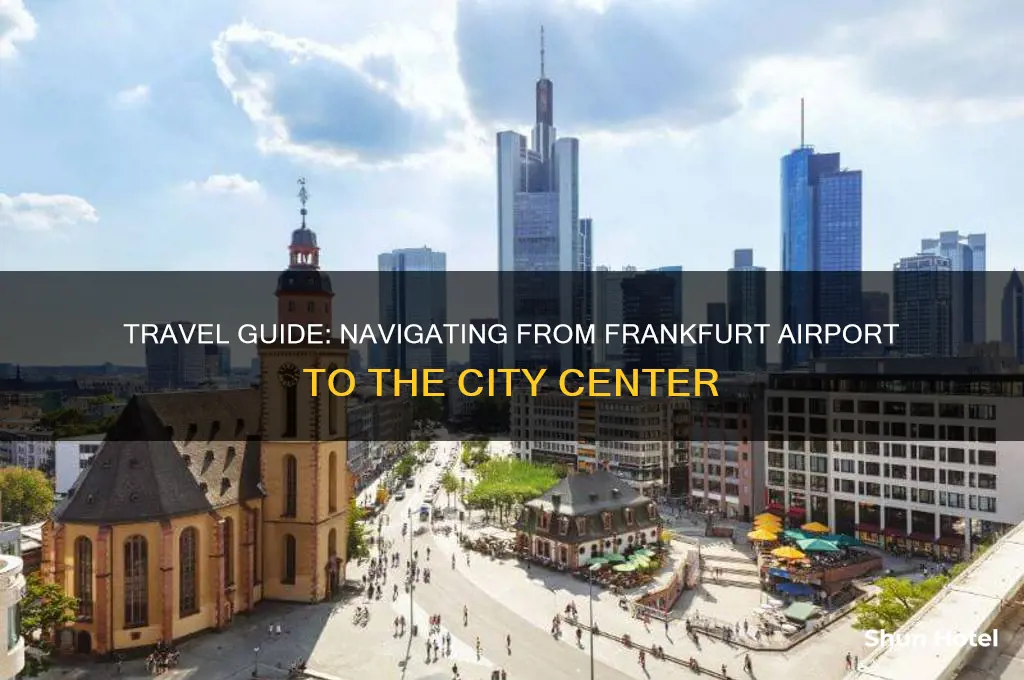 how to get to frankfort germany from the airport