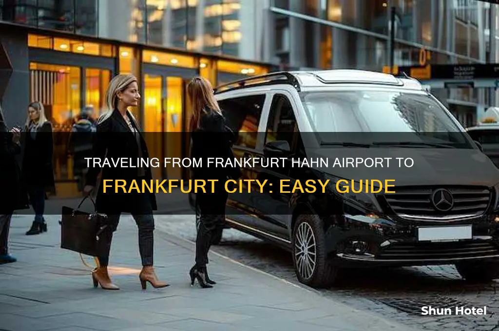 how to get to frankfurt from frankfurt hahn airport