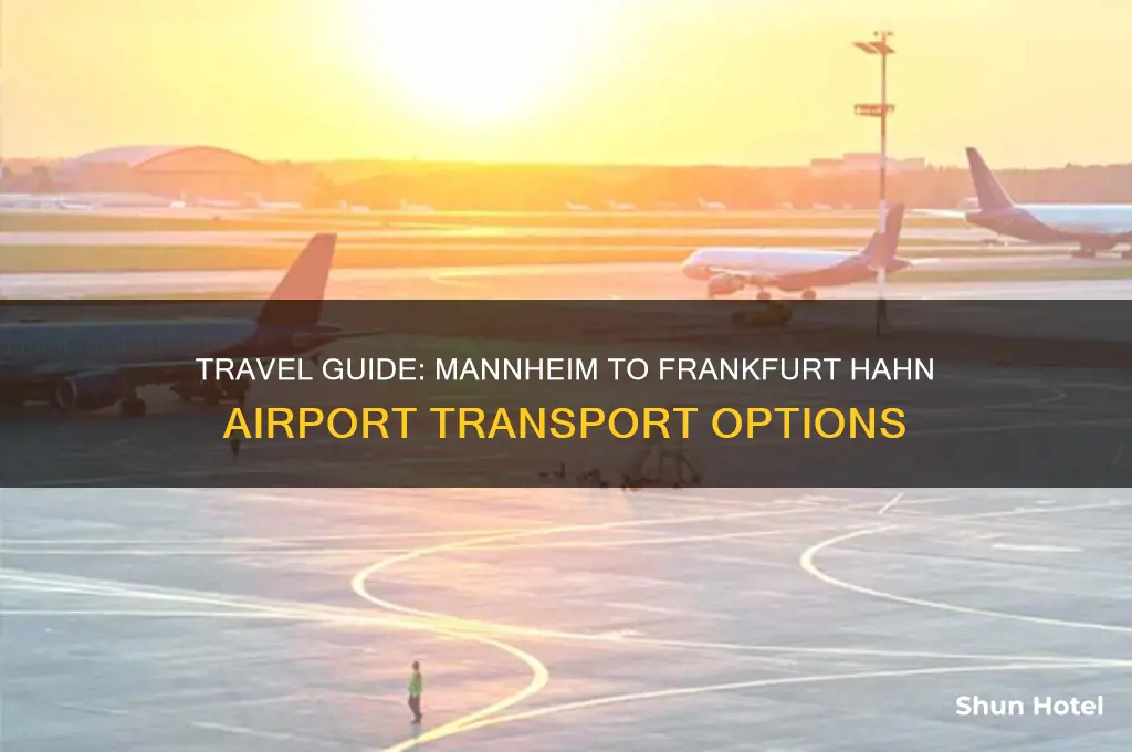 how to get to frankfurt hahn airport from mannheim