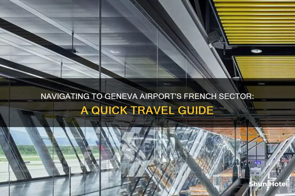 how to get to french side of geneva airport