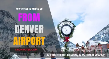 Denver Airport to Frisco, CO: Your Easy Travel Guide