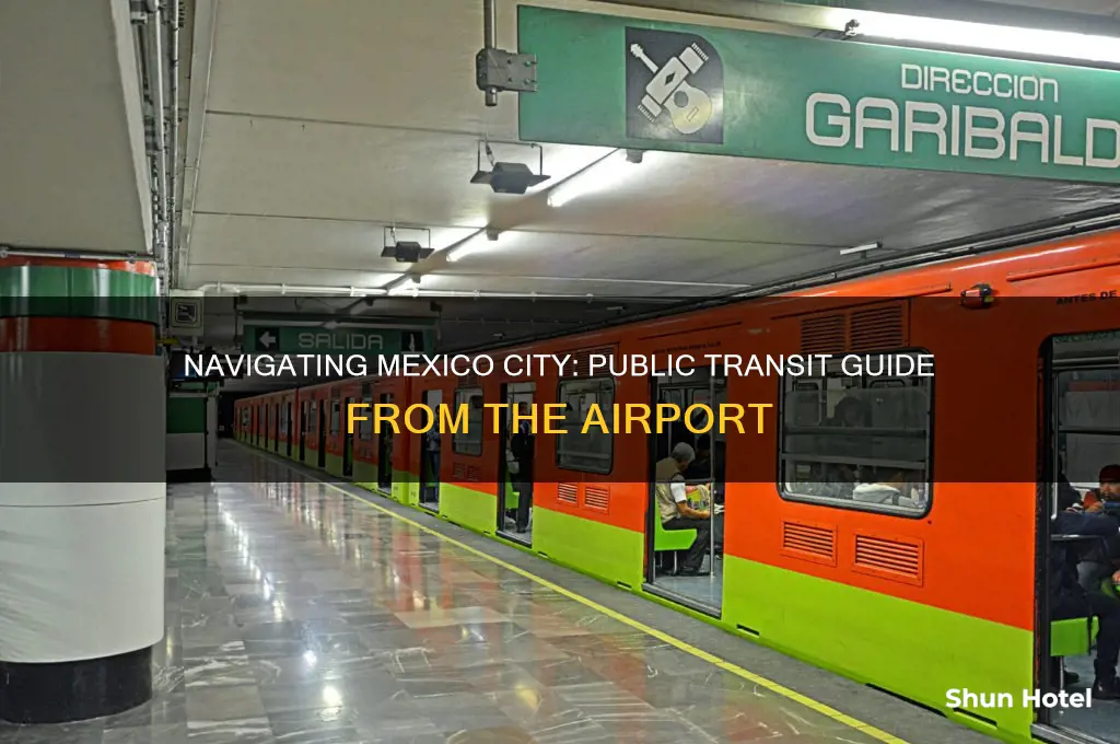 how to get to from mexico city airport public transit