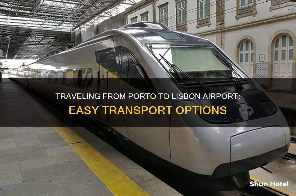 how to get to from porto to lisbon airport
