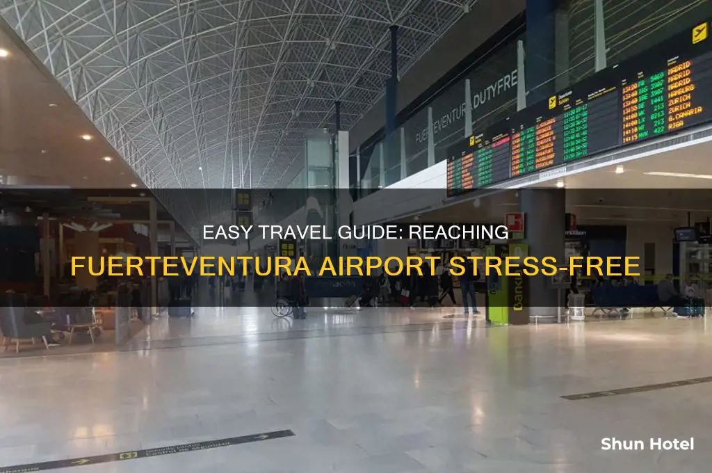 how to get to fuerteventura airport