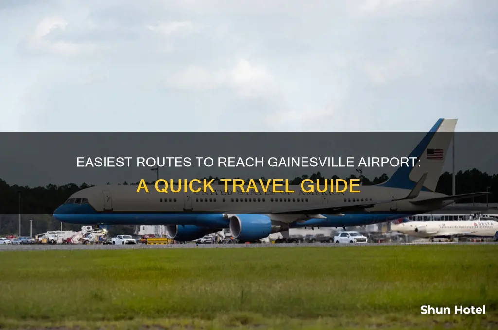 how to get to gainesville airport