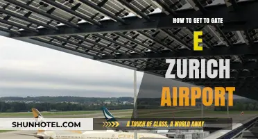 Navigating Zurich Airport: Quick Guide to Finding Gate E Easily