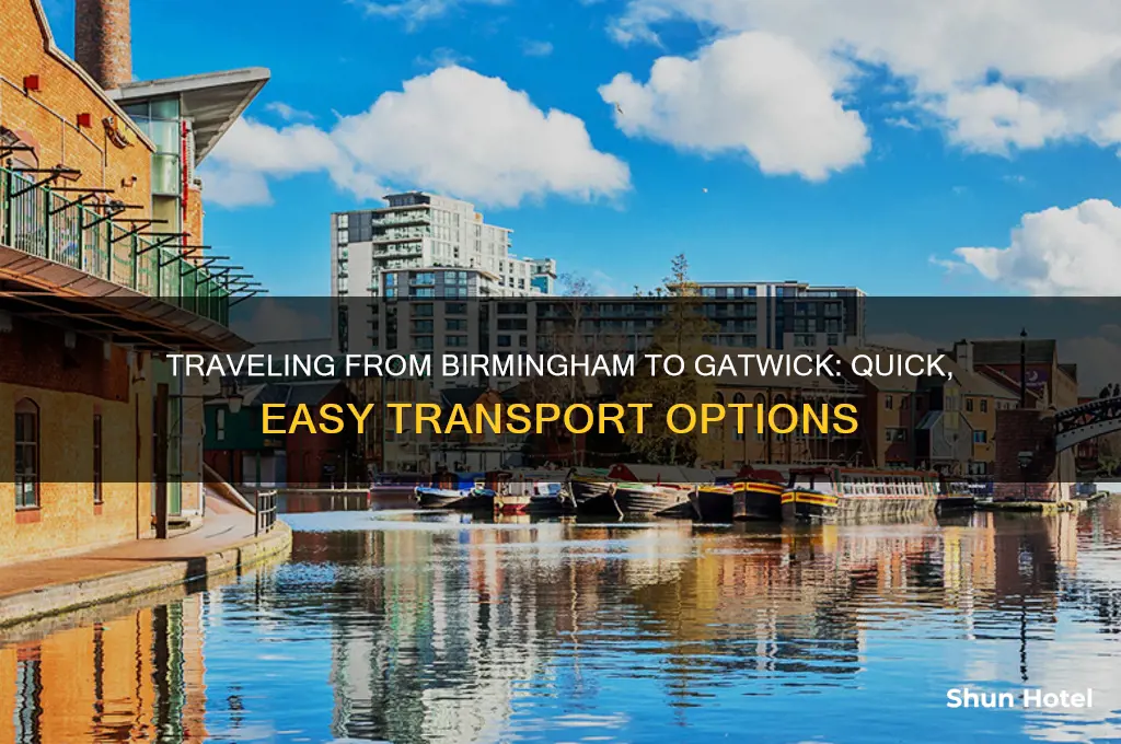 how to get to gatwick airport from birmingham