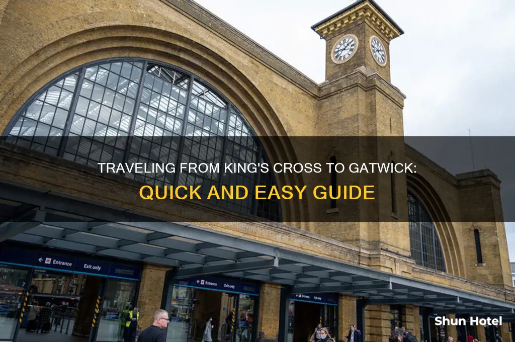 how to get to gatwick airport from kings cross